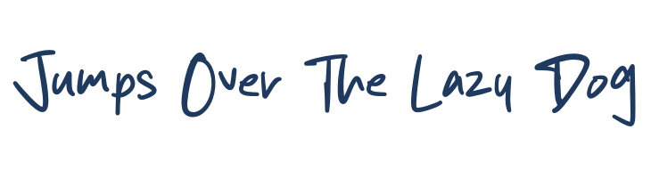 Studio Place font — pangram preview