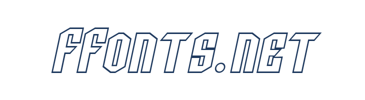 SF Archery Black SC Outline Oblique font — Lorem ipsum body text preview