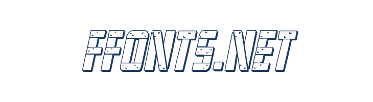 Frank-n-Plank 3D Italic font — Lorem ipsum body text preview