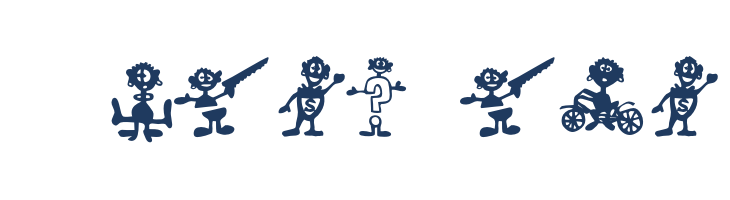 FE-LittleBigMan font — Lorem ipsum body text preview