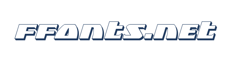 Black Bishop 3D Italic font — Lorem ipsum body text preview