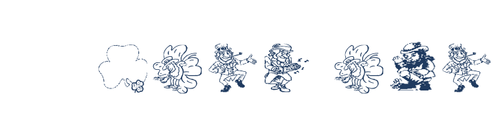 AEZSTPatricksDay font — Lorem ipsum body text preview