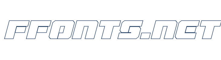 Drone Tracker Thin Outline Italic font — Lorem ipsum body text preview