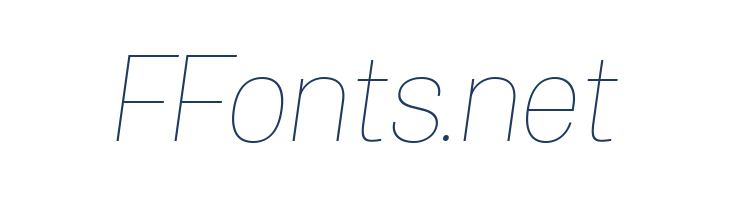 Specify PERSONAL Normal Thin Italic font — Lorem ipsum body text preview