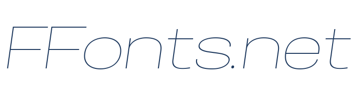 Specify PERSONAL Expanded Thin Italic font — Lorem ipsum body text preview